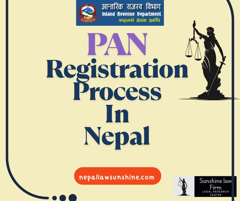 PAN registration process in Nepal